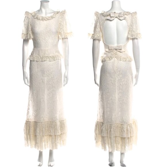 The Vampire's Wife Dresses & Skirts - Stunning Vampire's Wife Lace Dress (Bridal)